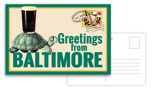 Baltimore Tortoise Postcard